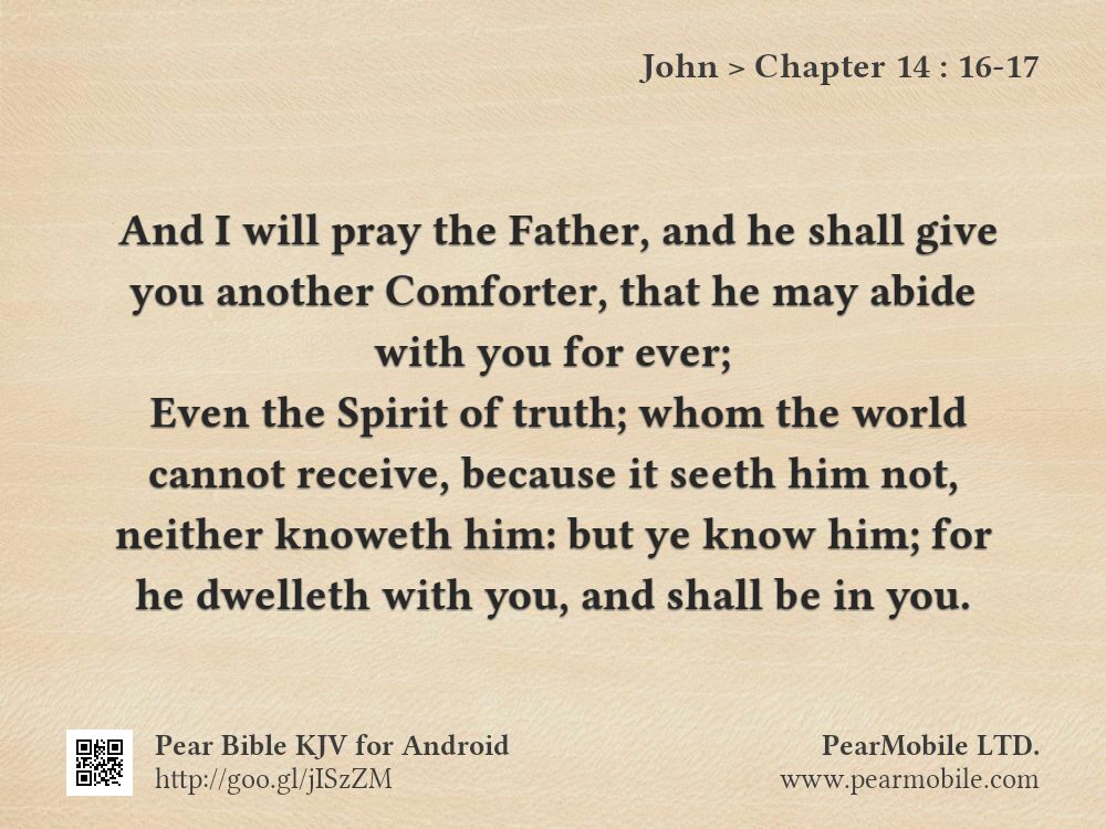 John, Chapter 14:16-17